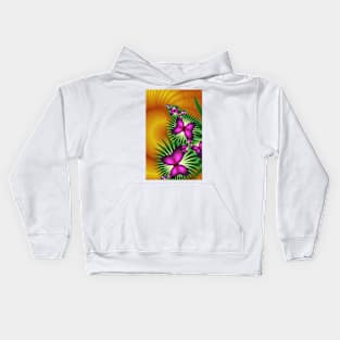 Colourful Butterfly Pattern Kids Hoodie